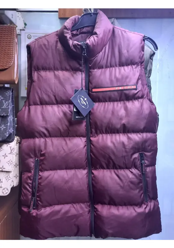 Prada puff purple jacket