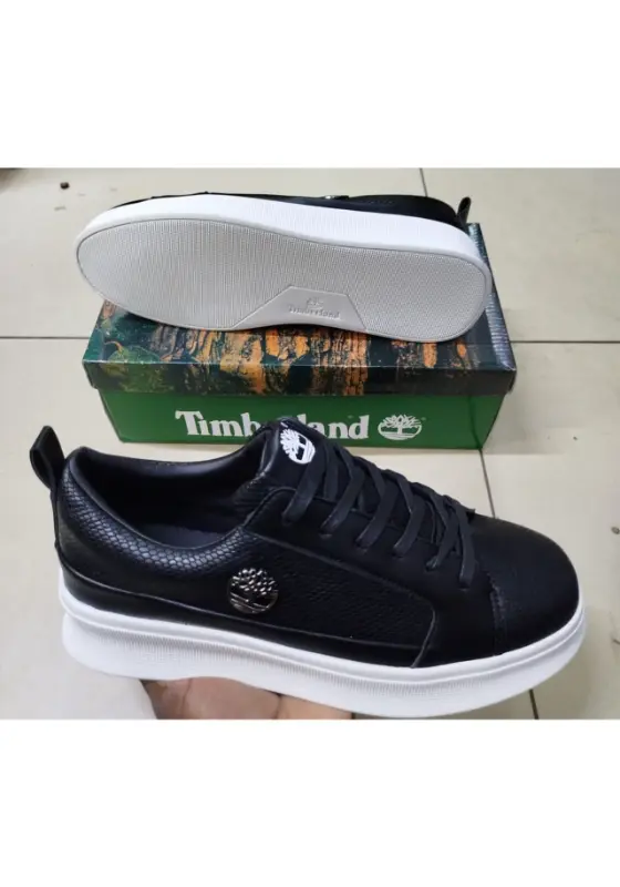 Timberland black and white casual