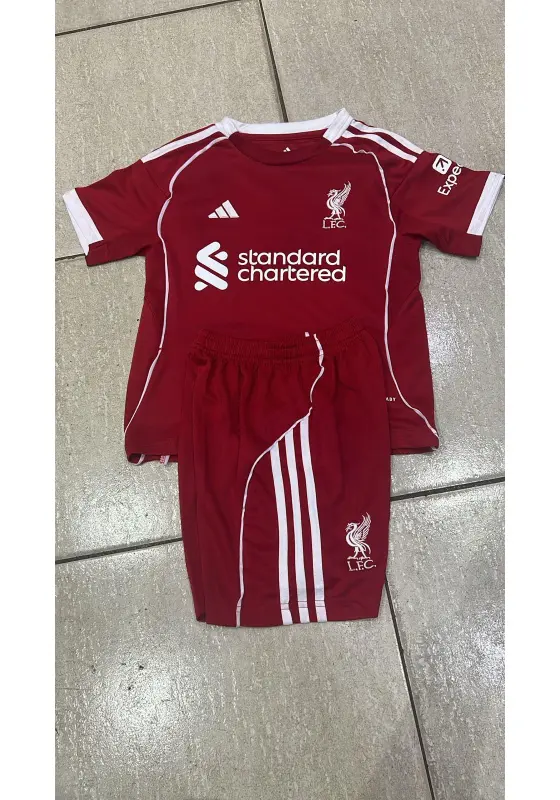 Liverpool FC 25/26 Home Kids Kit