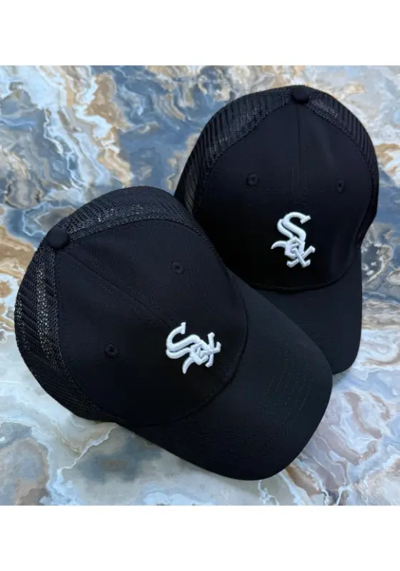 47 Brand Chicago White Sox Branson MVP black trucker cap