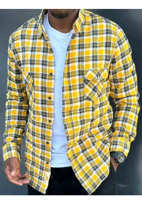 Flannel yellow